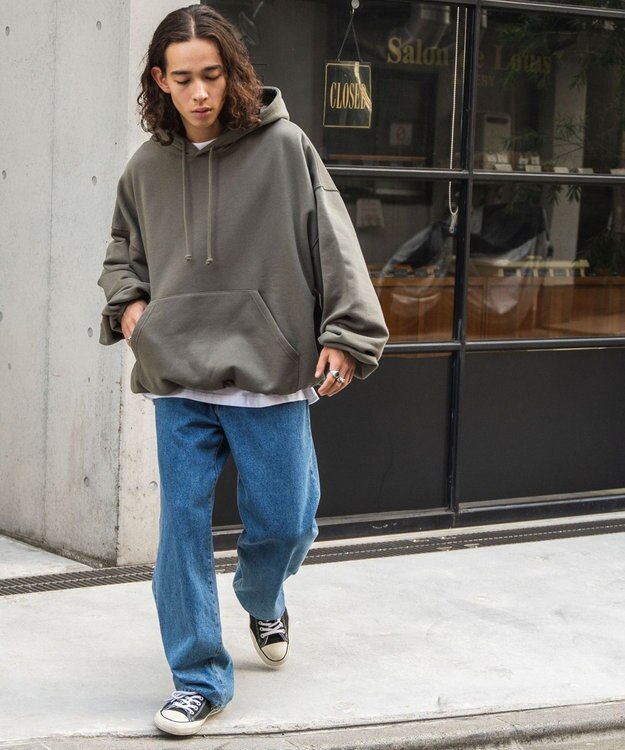 WEGO スーパーBIGバルーンパーカー カーキ