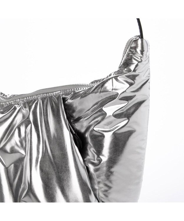 UNBILLION カシュカシュ cachecache / パテッドハンモックバッグ ダークシルバー