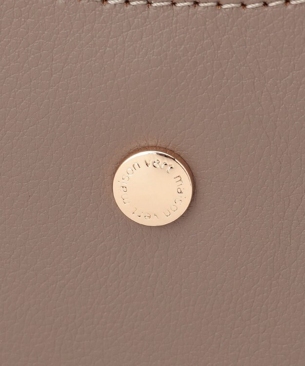 LA BAGAGERIE 【maison vert】 【多収納】ノットデザインポシェット グレー