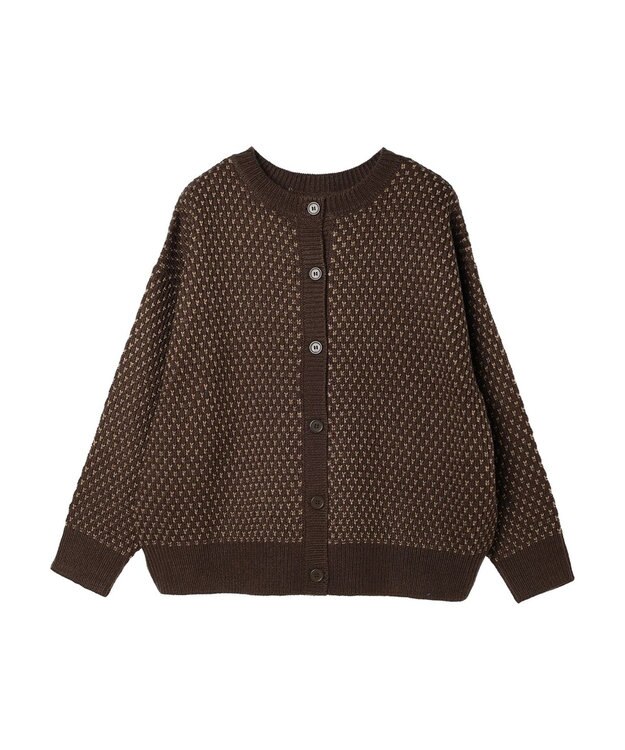 Green Parks ・ＳＵＧＡＲ　ＳＰＯＯＮ　２ｗａｙニットカーディガン Brown