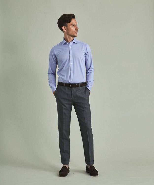 GOTAIRIKU ZERO TRIA ウォッシャブル パンツ ライトグレー系8