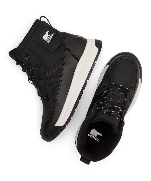 SOREL SOREL/ ウィットニー３ ミッドウォータープルーフ /ソレル Black、 Chalk