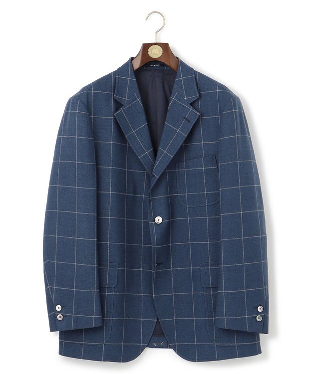 J.PRESS MEN 【KING SIZE】【NEW STAGE】オーシャンクラブチェック ジャケット ネイビー系4