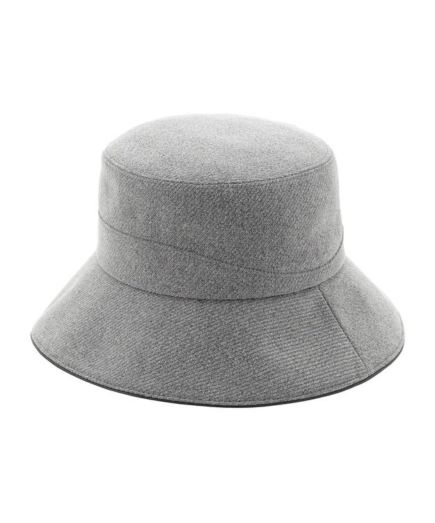 MOONBAT FURLA(フルラ) カーブ切り替え中つばハット 日本製 グレー