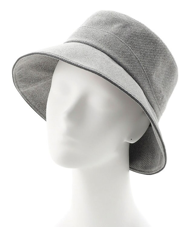 MOONBAT FURLA(フルラ) カーブ切り替え中つばハット 日本製 グレー