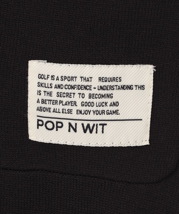 PW CIRCULUS 【WOMEN】ライン カーディガン ゴルフウェア レディース ブラック系