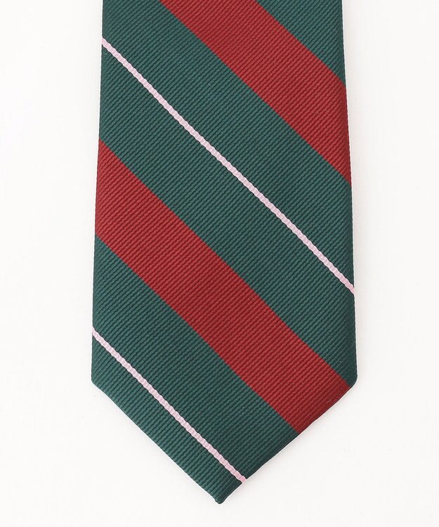 J.PRESS MEN オーセンティック / レジメンタル ネクタイ ダークグリーン系2