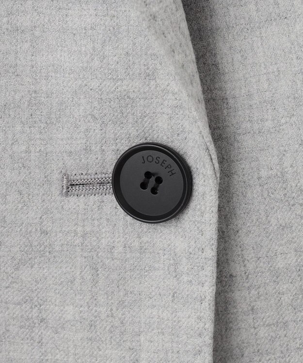 JOSEPH ハイカウントサキソニー　ジャケット Light grey