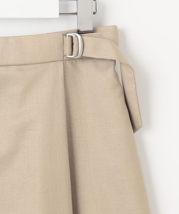 J.PRESS LADIES L 【セットアップ対応・洗える・UV加工・吸水速乾】OXIJEWELストレッチ スカート ベージュ系