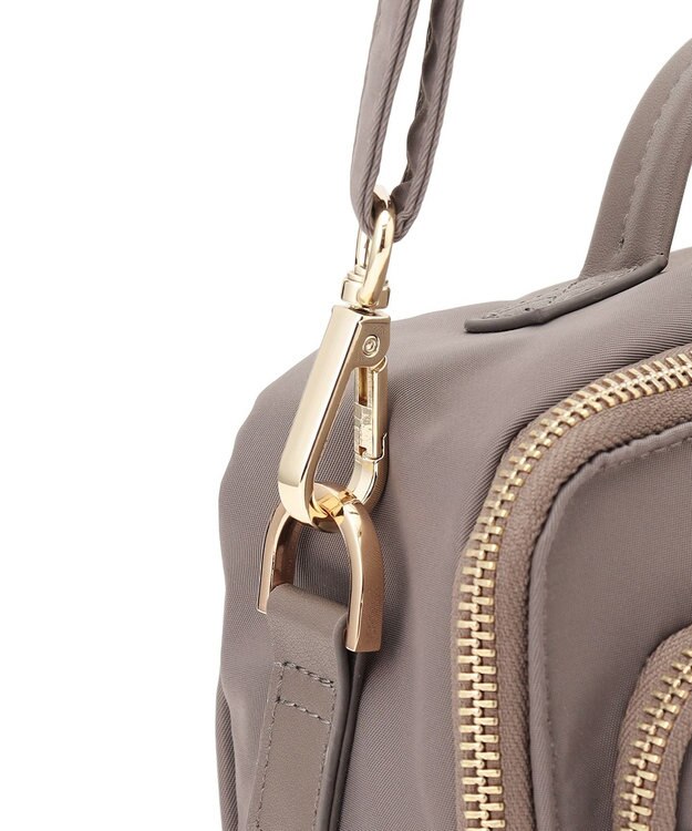 23区 【先行予約】ナイロン 2WAY ショルダーバッグ グレージュ系