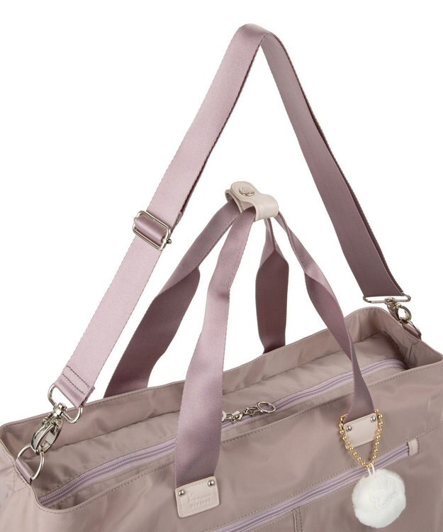 ACE BAGS & LUGGAGE kanana project collection タッセル-e ボストンバッグ 68875 モーヴピンク