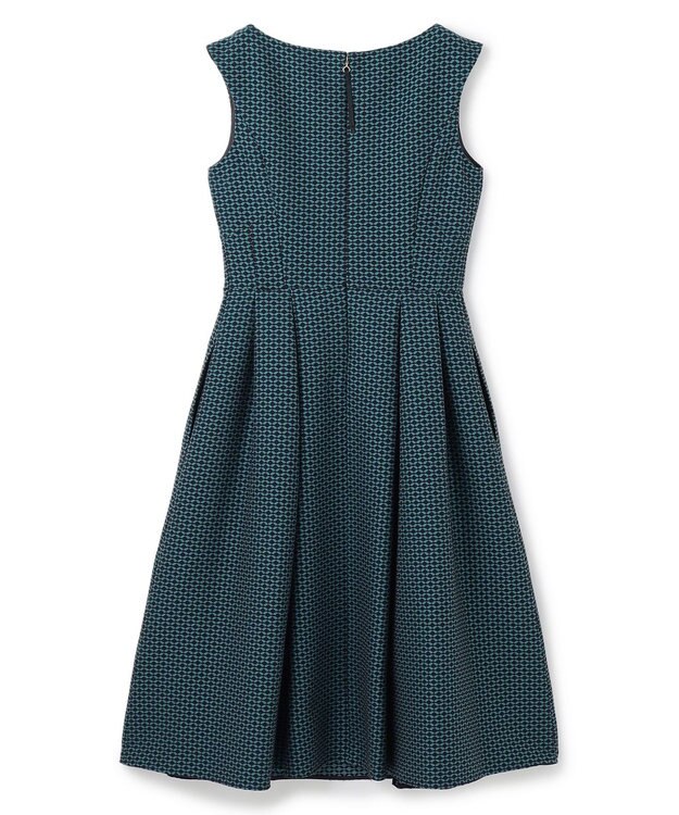 TOCCA 【洗える】GEOMETRIC FLOWER ドレス ライトグリーン系5