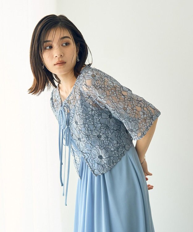 YECCA VECCA 【2点SET】3wayレース×キャミドレス Light Gray