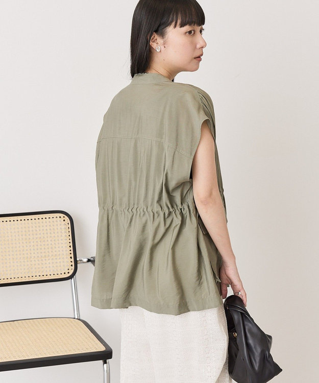 AMERICAN HOLIC Ｗポケットベスト Khaki
