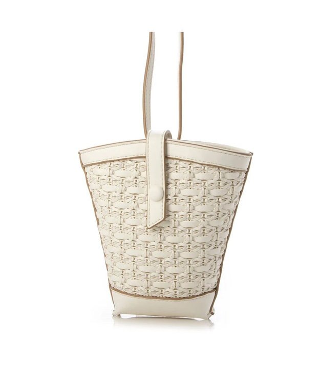 UNBILLION kakatoo ハンドメッシュバケツスマホショルダー アイボリー