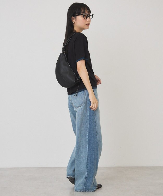 AMERICAN HOLIC 【2点セット】レイヤードシアーTシャツ Black