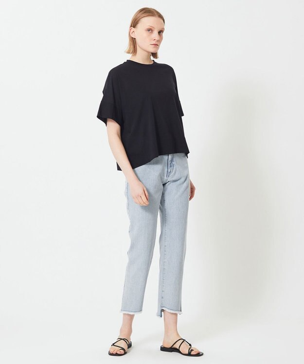 BEIGE， OXALIS / ビックTシャツ Navy