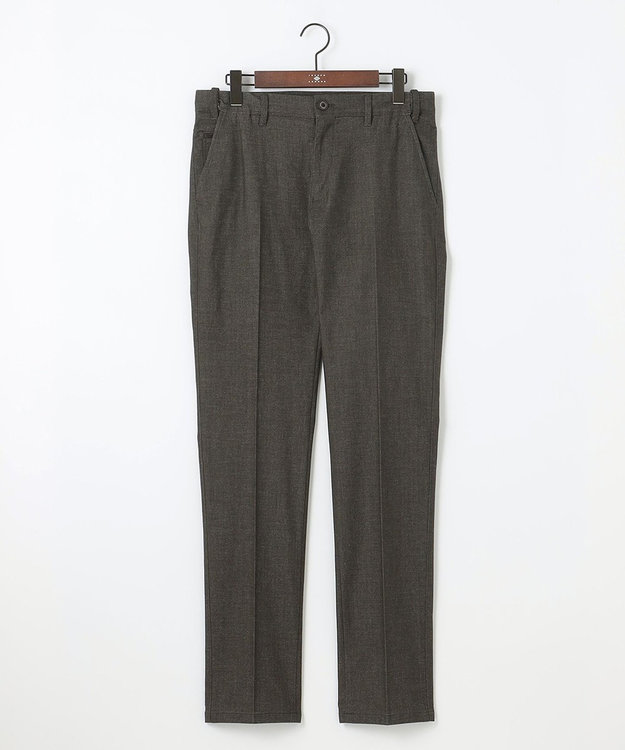 JOSEPH ABBOUD 【ストレッチ】メランジモールスキン パンツ カーキ系