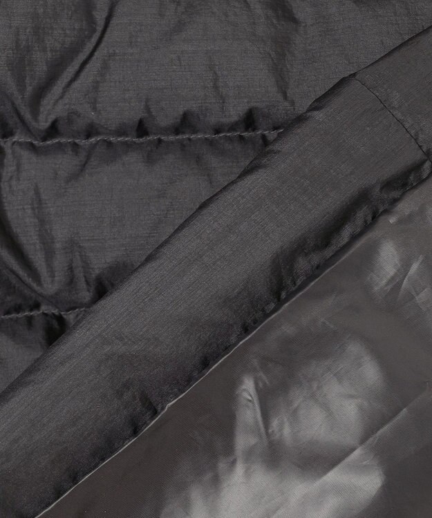 JOSEPH ABBOUD 【キングサイズ・軽量/サスティナブル素材/ECO撥水/インナーダウンにも】ナイロンスラブタフタダウンブルゾン ブラック系