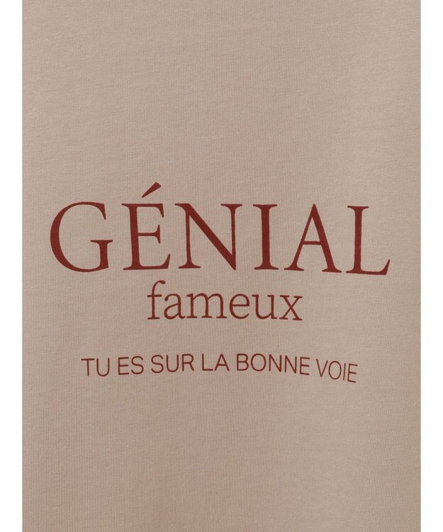 CRAFT STANDARD BOUTIQUE ＧＥＮＩＡＬ　プリントプルオーバー Brown