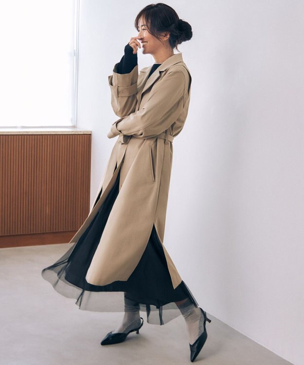 自由区 【新色追加生産・WEB限定カラーあり】チュール スカート ブラック系