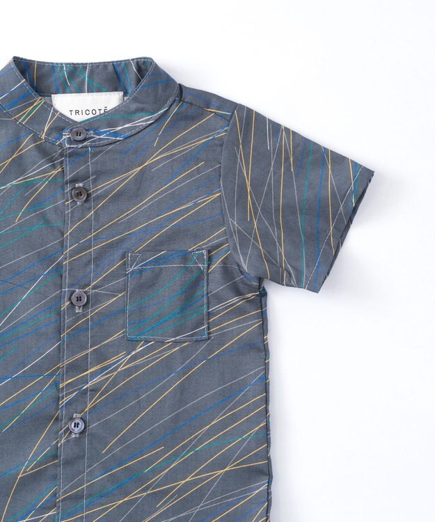 TRICOTE BABY SHIRT SHOWER/ベビーシャツ　シャワー 97CHARCOAL