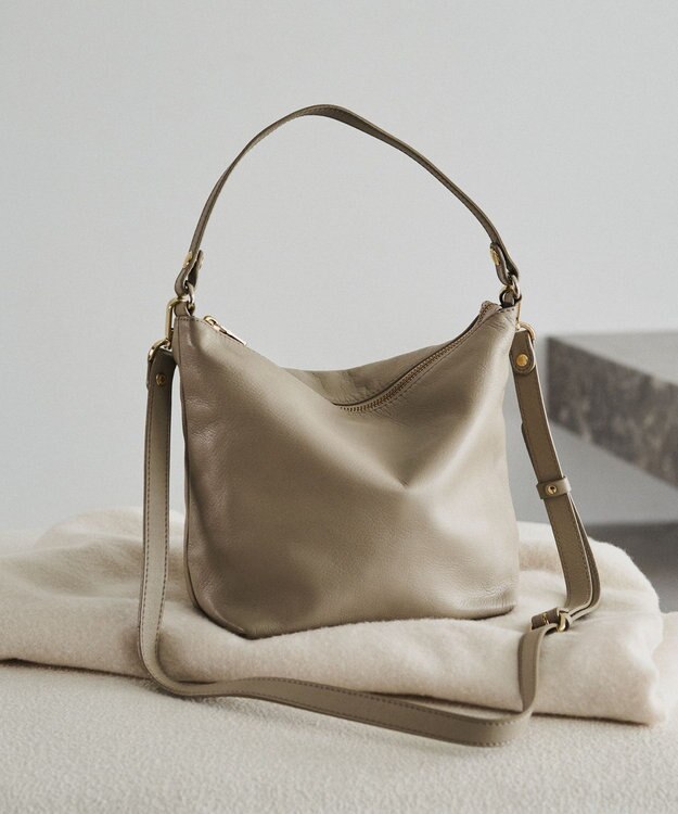 russet ソフトレザーシンプルショルダーバッグ (CE-1328-WEB)