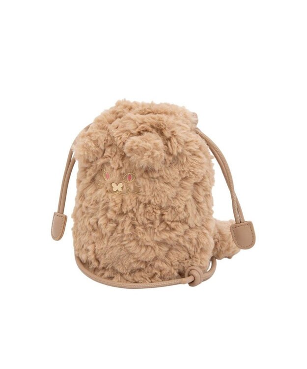 ANNA SUI TITI＆フレンズ ミニショルダーバッグ キャメル