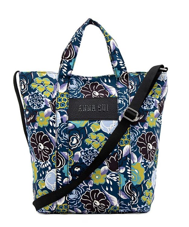 ANNA SUI アーカイブトート トートバッグ ブルー