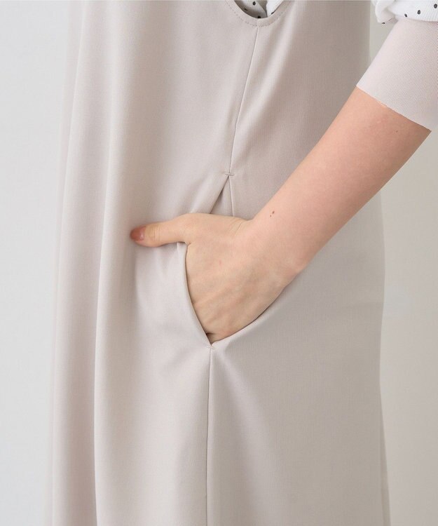 AMERICAN HOLIC 【前後2WAY】ZIPジャンスカ Gray Beige