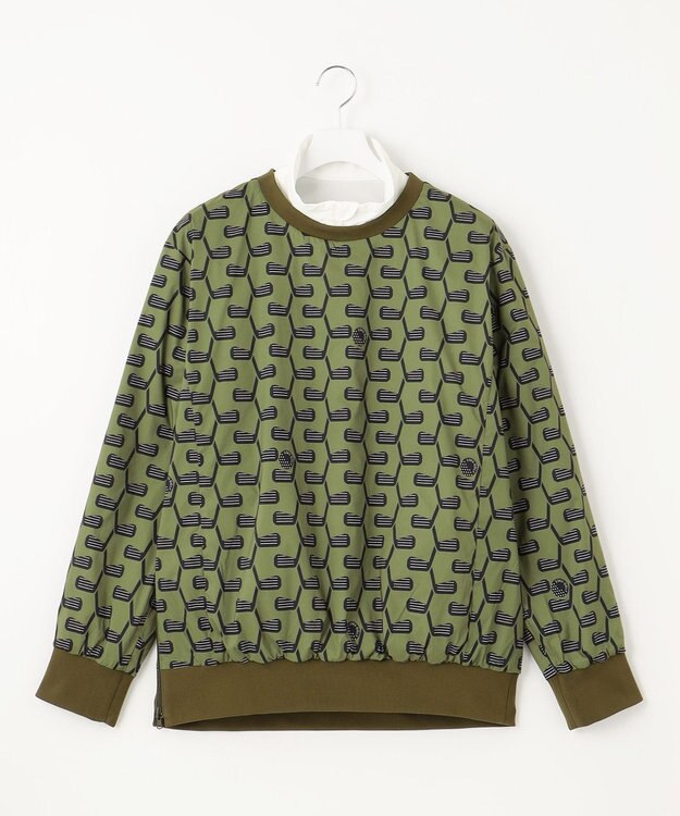 23区GOLF 5WAY着用可能【MEN】【ストレッチ】ツインスニード カーキ系