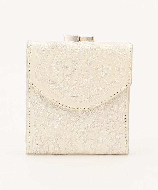 GRACE CONTINENTAL Clasp Wallet パールホワイト