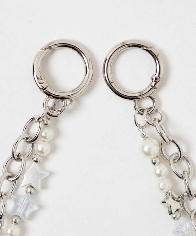 WEGO 2wayチェーンビーズストラップ 柄1