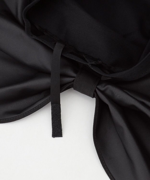 TOCCA 【UVカット99.9%以上・遮熱率48%・サイズ調節可】RIBBON LIKE 2WAY SUN SHADE HAT ハット ブラック系