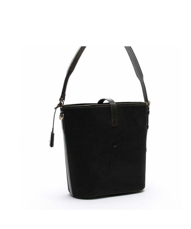 A.D.M.J. 【ファブリック】スエードプラス/バケットトートM ブラック