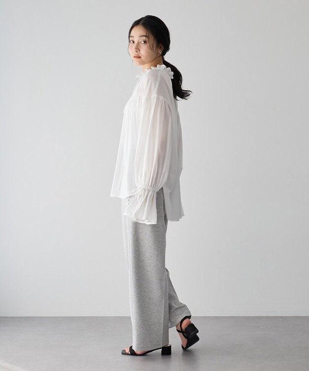 YECCA VECCA スウェットライクイージーパンツ Gray