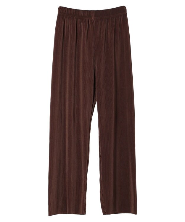 Green Parks BEST PRICE セルフカットプリーツパンツ Brown