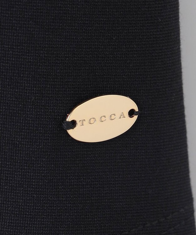 TOCCA 【星風まどかコラボ】DOT GARLAND Tシャツ ブラック系