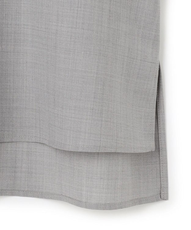 ICB L 【先行予約】ドライクールトロ 5分袖シャツ ライトグレー