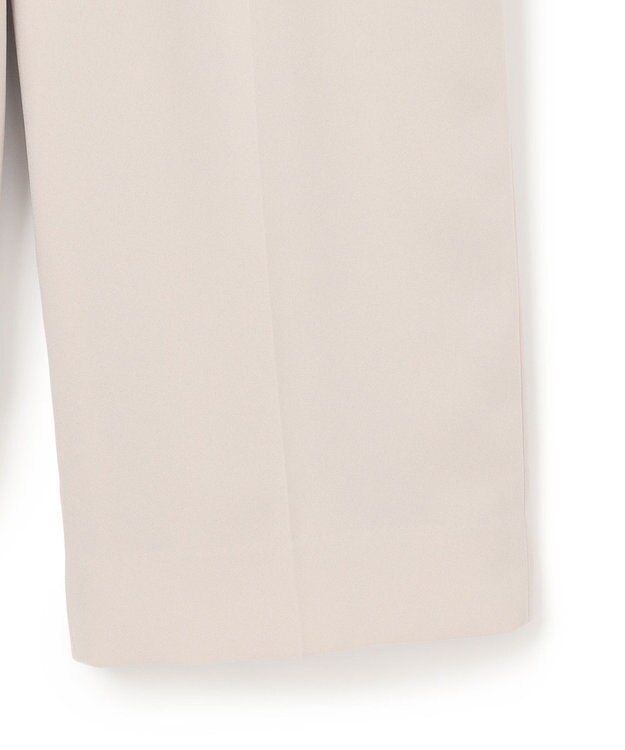 ICB L 【UVケア・接触冷感・速乾・防シワ・洗える】 FluidBackSatin デザインワイドパンツ トープ系