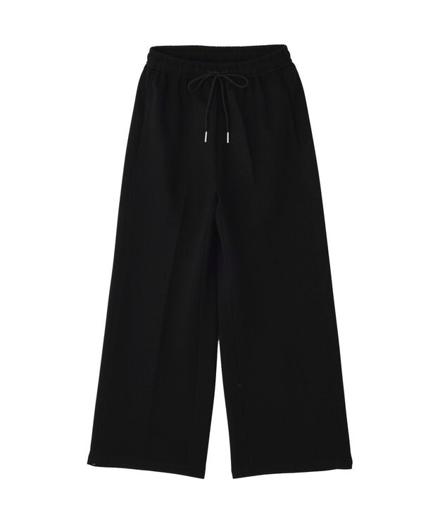 YECCA VECCA スウェットライクイージーパンツ Black