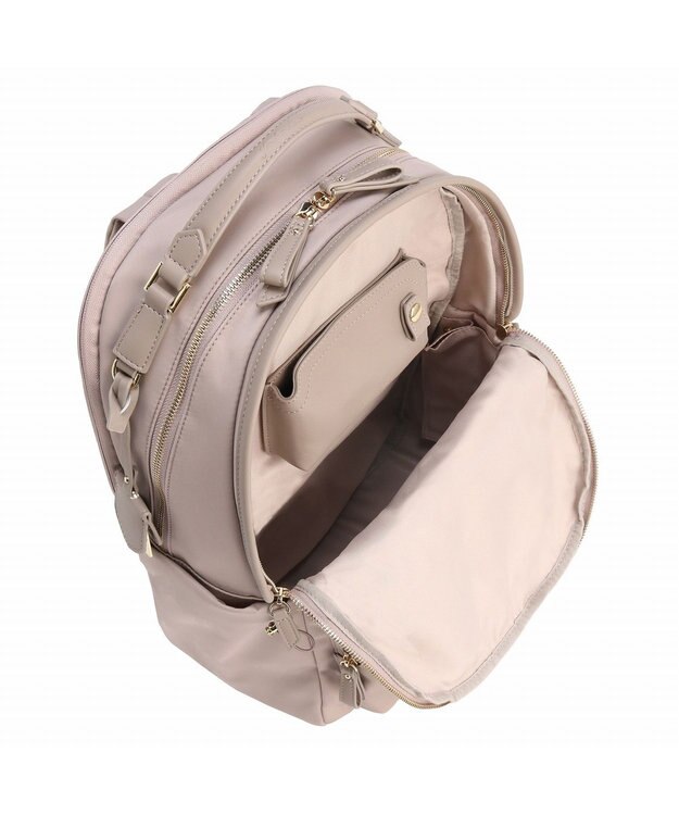 ACE BAGS & LUGGAGE Jewelna Rose キラハピ リュック 14.0インチPC 16212 ジュエルナローズ グレージュ
