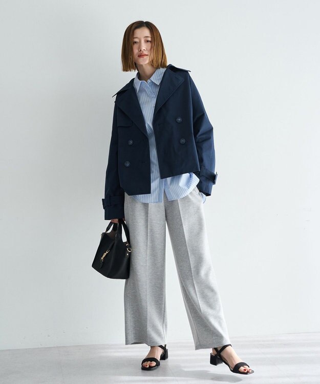 YECCA VECCA スウェットライクイージーパンツ Gray