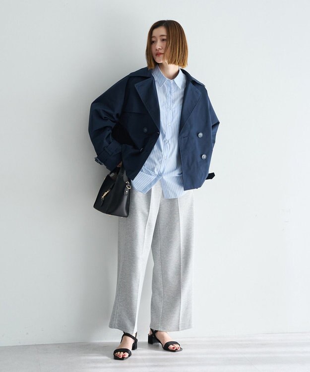 YECCA VECCA スウェットライクイージーパンツ Gray