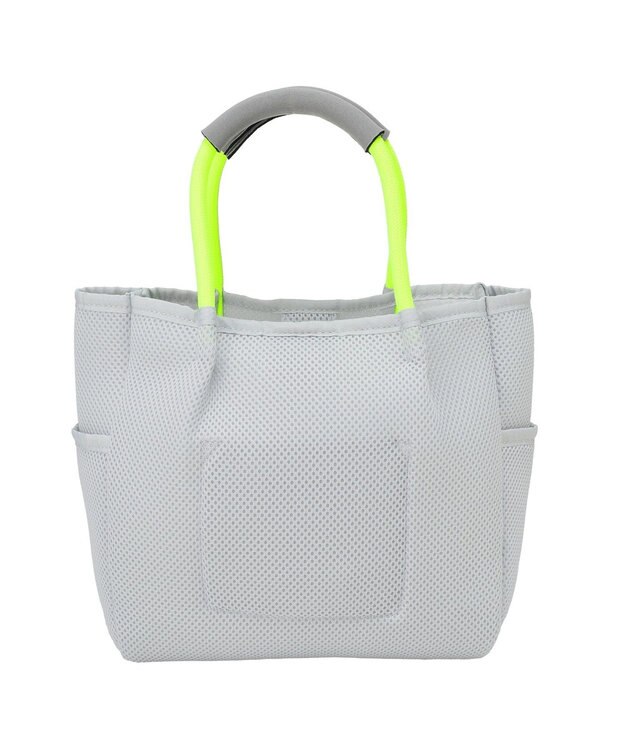 Green Parks ロープハンドルメッシュトートバッグミニ Gray