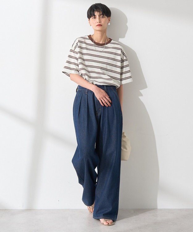 AMERICAN HOLIC レトロボーダープルオーバー Gray