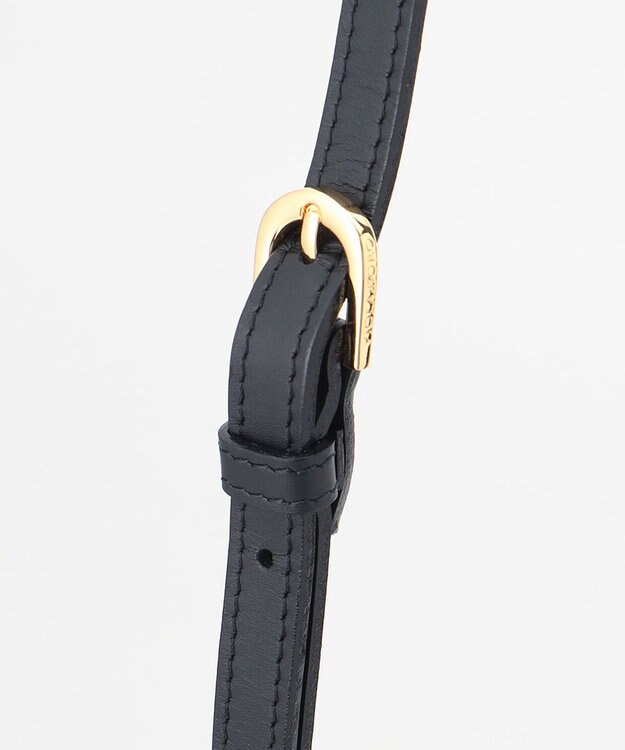 23区 VIOLAd'ORO MIRO スクエアバスケット バッグ ブラック