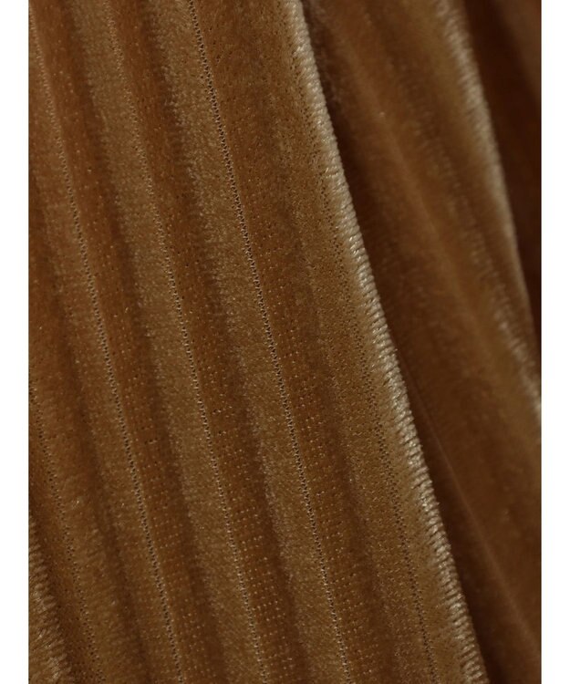 Green Parks ・ＳＵＧＡＲ　ＳＰＯＯＮ　ベロアストライプハイネック Beige