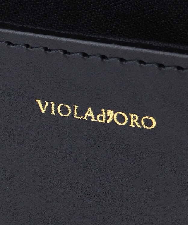 23区 VIOLAd'ORO MIRO スクエアバスケット バッグ ブラック