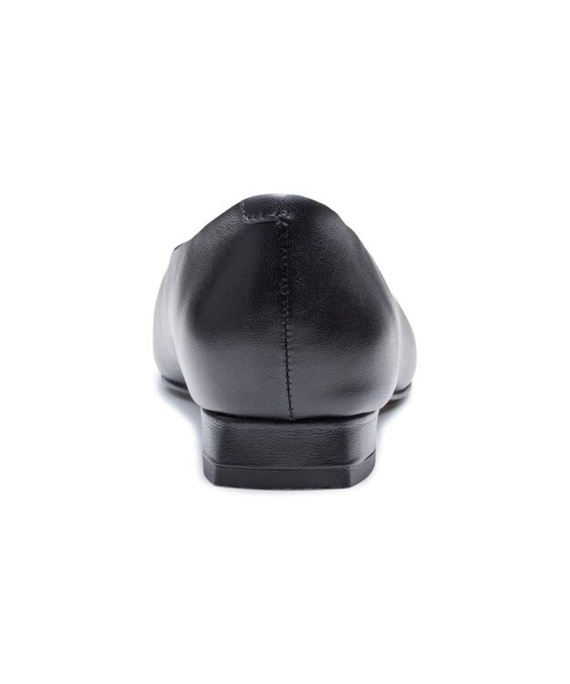 REGAL FOOT COMMUNITY 【リーガルレディース】F69Q スクエアカッターシューズ フラットシューズ ブラック